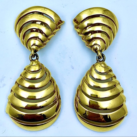 Vintage GIVENCHY Runway Drop Earrings